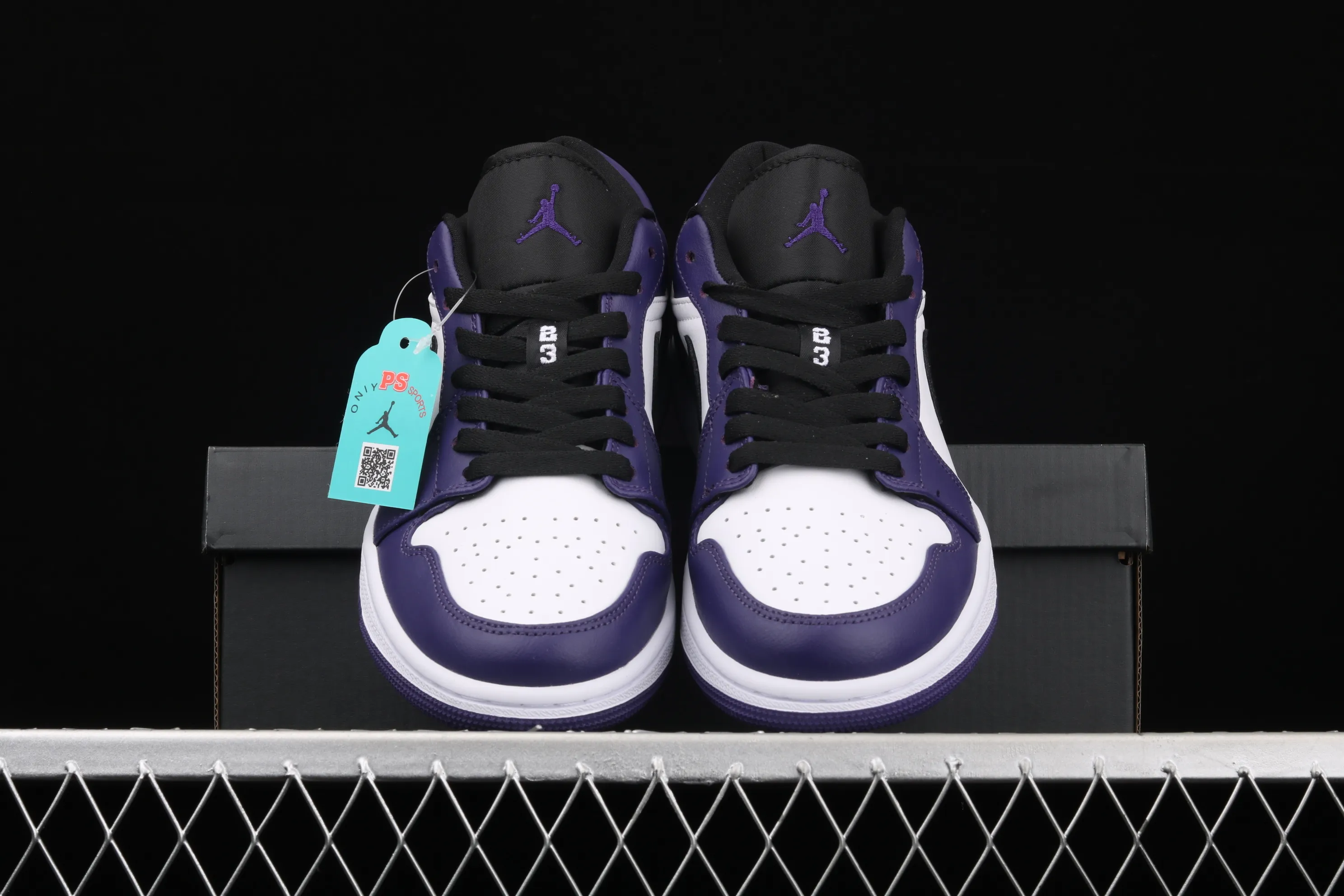 All Categories Air Jordan Jordan Series Basketball Shoes Air Jordan 1 Low New Version Air Jordan 1 Low AJ1 Joe 1 Low Top Leather Grape Purple 553558-500